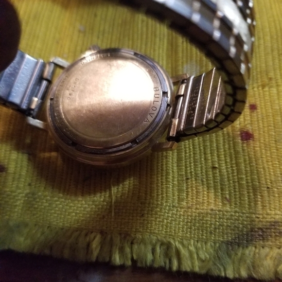 Rare Vintage 60s Bulova Accutron MO 14k Gold Filled Mens Watch - Picture 5 of 9